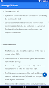 Biology Form 1-4 notes screenshot 4
