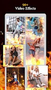 Fire Effect video editor اسکرین شاٹ 1