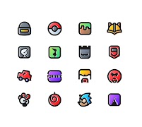 Doodle Iconpack تصوير الشاشة 4
