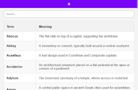 Architecture Dictionary screenshot 5