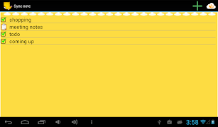 Sync note imagem de tela 3