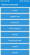 Electrical and Electronic instruments ポスター