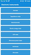 Electrical and Electronic instruments poster