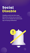 سوشل ڈس ایبلر: ایپ بلاکر پوسٹر