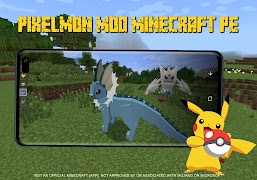 Pixelmon Mod for Minecraft PE Ekran Görüntüsü 3
