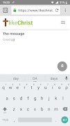 LC Keyboard - free and Christian oriented पोस्टर