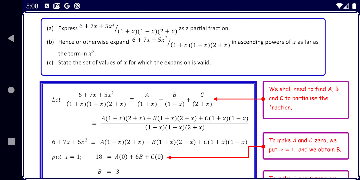 Partial fractions Pure Math 스크린샷 7
