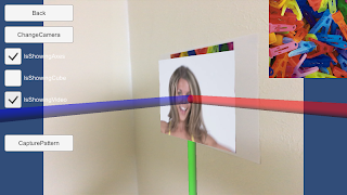 MarkerLess AR Example Screenshot 3