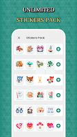 Sticker pack app poster