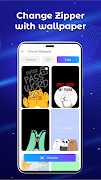 Zipper Wallpaper LockScreen скриншот 2