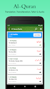 Al Quran: Translation, Transliteration & Audio captura de pantalla 1