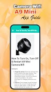 A9 Mini camera wifi App Guide ảnh chụp màn hình 3