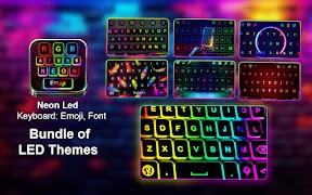 6 Schermata Neon Led Keyboard: BrightKey