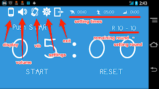 Interval timer Sports&Fitness captura de pantalla 3