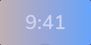 StandBy Clock - Screen Saver اسکرین شاٹ 3