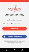 Scootes plakat