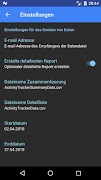 Activity Tracker captura de pantalla 3