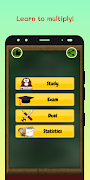 Multiplication table Games پوسٹر