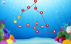 iLearn: Kids Connect the Dots; Animals & Numbers โปสเตอร์