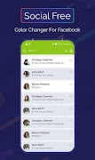 Multi Color For Facebook - Multi Color Theme Ekran Görüntüsü 3