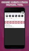 Screen Orientations Control Tool screenshot 2