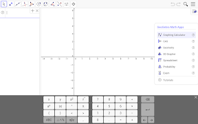 برنامه‌نما GeoGebra Classic عکس از صفحه