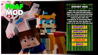 FNaF Breach Mod for Minecraft تصوير الشاشة 1