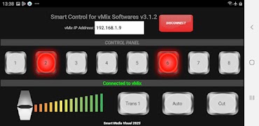 برنامه‌نما Unofficial Controller for vMix عکس از صفحه