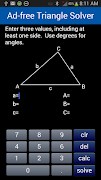 پوستر Ad-free Triangle Solver