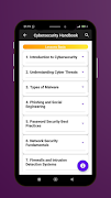 Cybersecurity Pro تصوير الشاشة 3