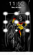 برنامه‌نما Lock Screen - Grab On Road Pattern & Passcode عکس از صفحه