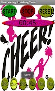 Cheerleading Stretching Timer スクリーンショット 1