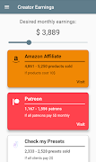 Creator Earnings screenshot 2