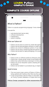 Learn Python Course Offline 截图 2