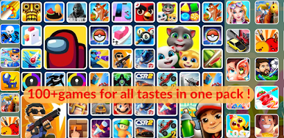 100 Spiele offline All in One Plakat