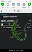 برنامه‌نما Lizard  on phone  prank عکس از صفحه