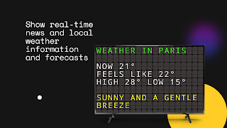 Split-Flap TV Player скриншот 3