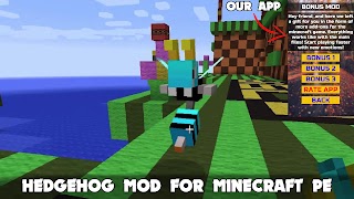 Sonic Mod 2 for Minecreaft PE स्क्रीनशॉट 7