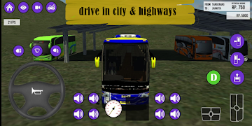 Bus Simulator City 3D Affiche