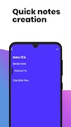 My Notes: Notepad with image and Lists screenshot 4