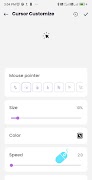Mobile Cursor Mouse Touchpad Screenshot 5