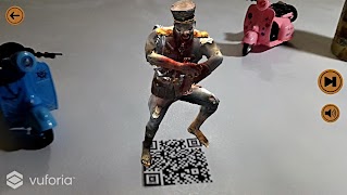 Dancing Zombie AR poster