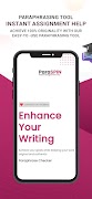 Paraphrase App poster