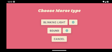 3 Schermata morse code game