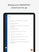 ONLYOFFICE Projects اسکرین شاٹ 6