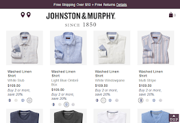 Johnston & Murphy screenshot 7