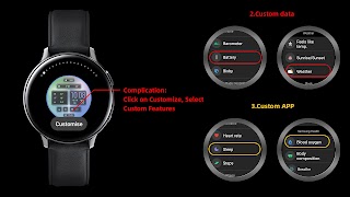 Mixed color Function Wear OS Ekran Görüntüsü 1