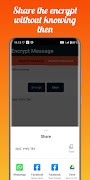 برنامه‌نما Text encryption عکس از صفحه