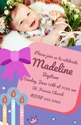 Baptism Invitations تصوير الشاشة 4