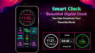 Smart Clock Always On Display Ekran Görüntüsü 5